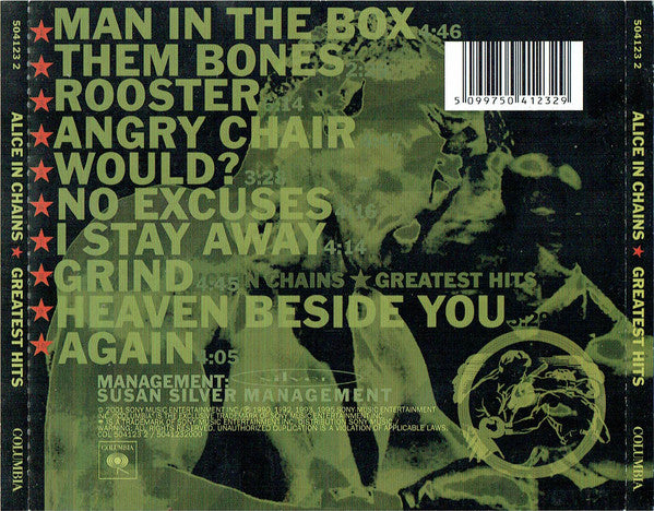 CD Alice In Chains – Greatest Hits