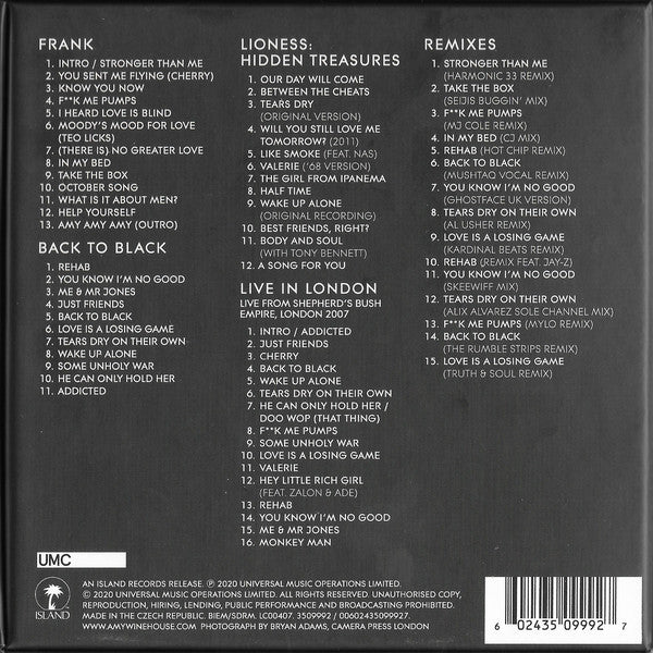 CDX5 Amy Winehouse – The Collection