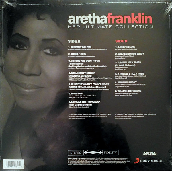 LP Aretha Franklin – Her Ultimate Collection