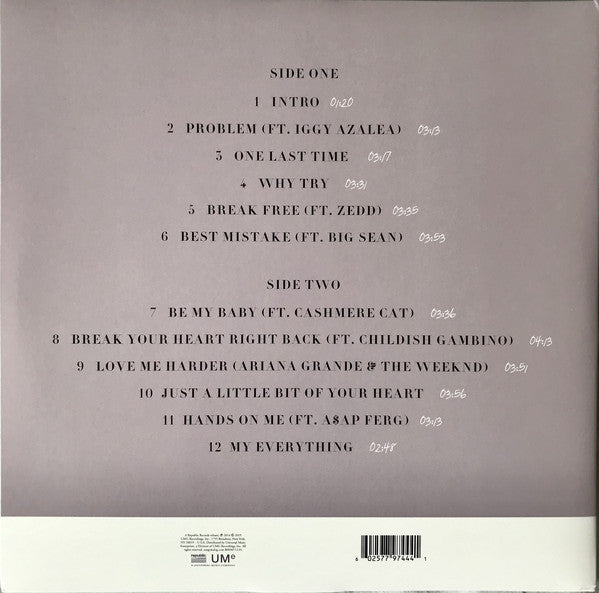 LP Ariana Grande – My Everything