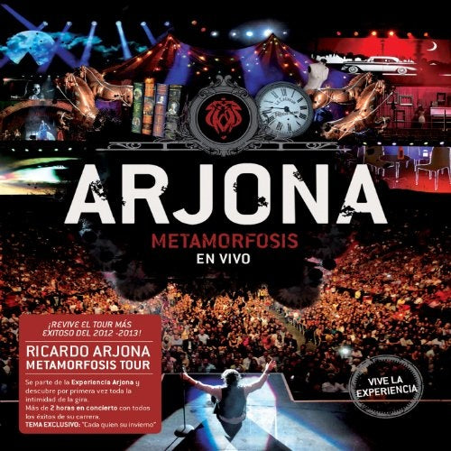 Blu-Ray Ricardo Arjona - Metamorfosis en Vivo