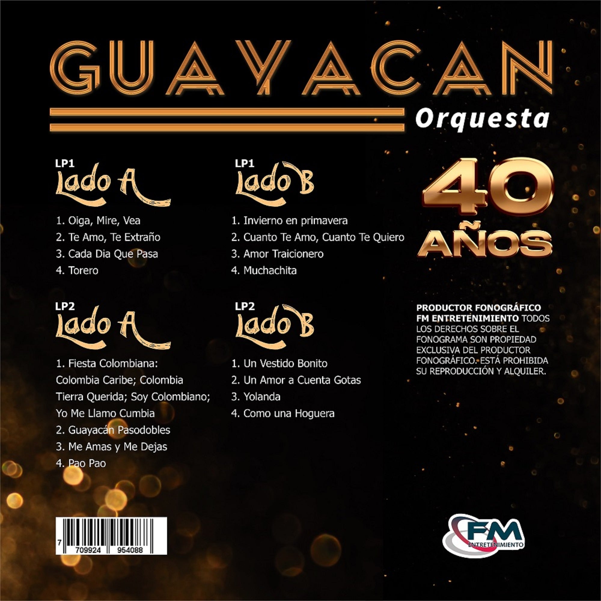 LPX2 Guayacán - Historial Musical