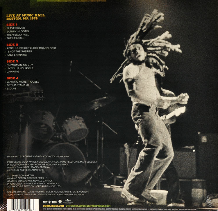 LP X2 EASY SKANKING IN BOSTON´78 BOB MARLEY & THE WAILER