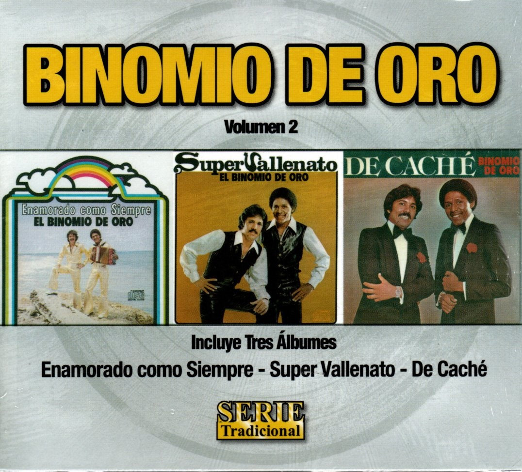 CD X3 Binomio De Oro - Serie Tradicional Vol 2