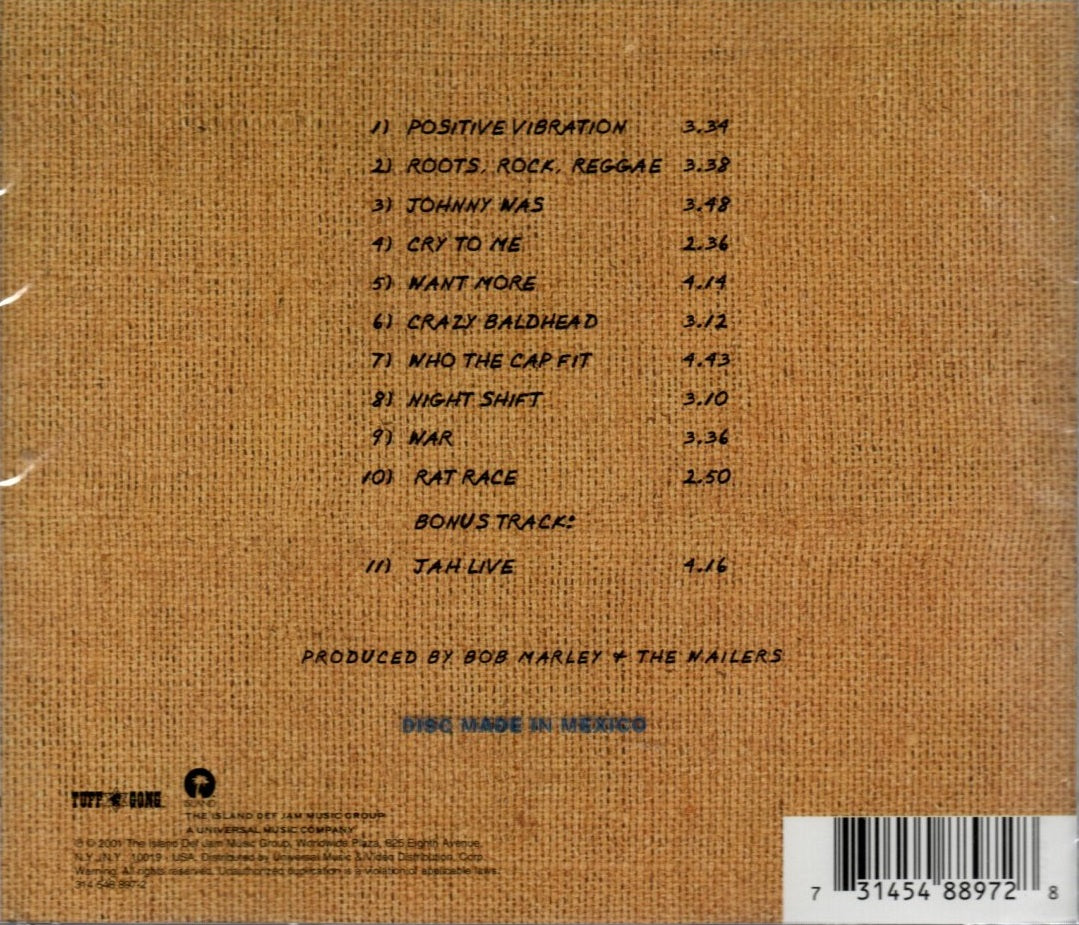 CD Bob Marley & The Wailers – Rastaman Vibration