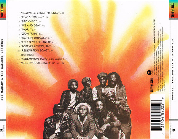CD Bob Marley & The Wailers – Uprising