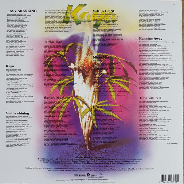 LP Bob Marley & The Wailers – Kaya