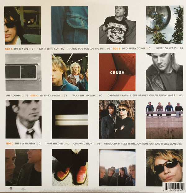 LP X2 Bon Jovi – Crush