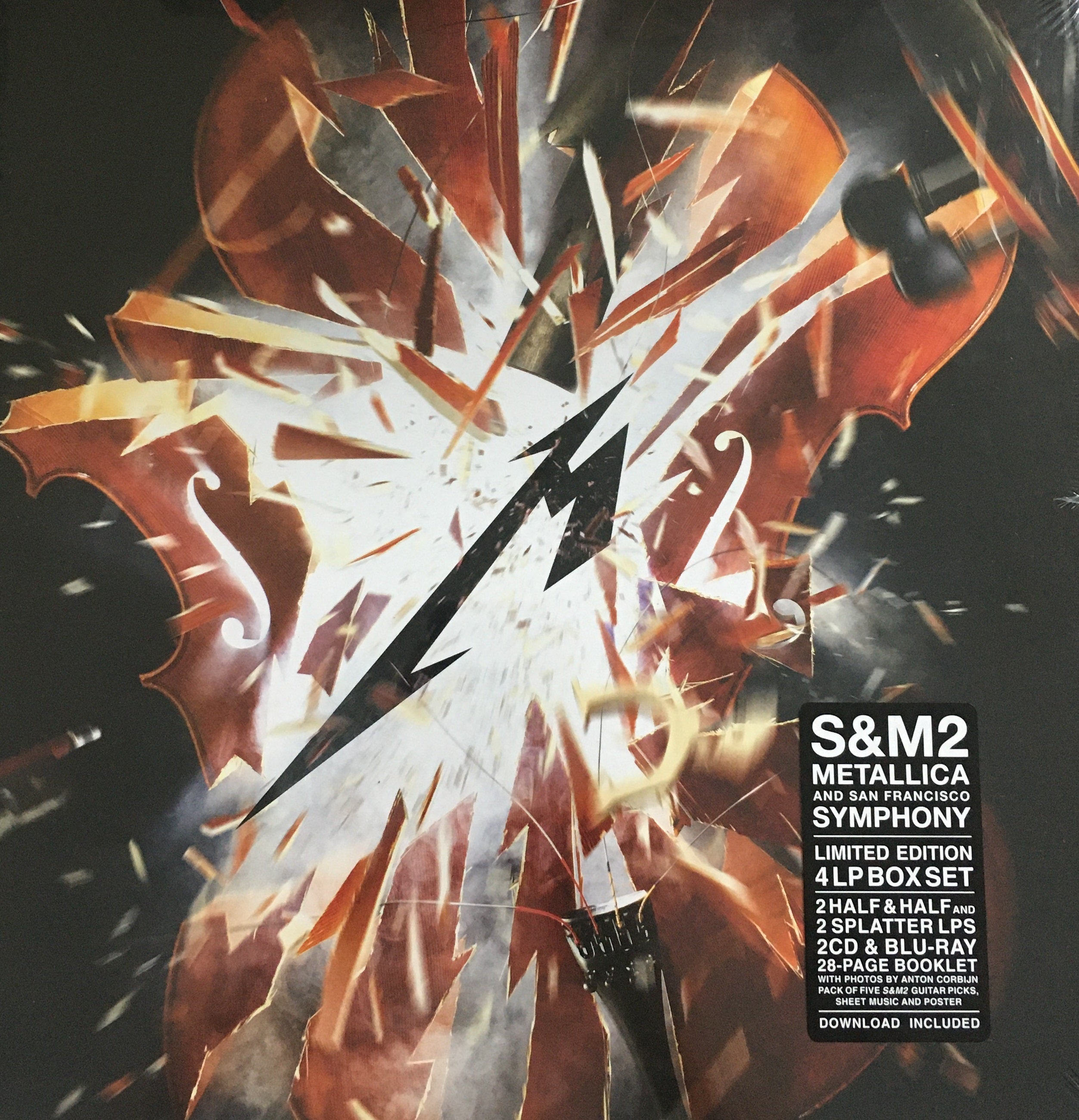 LP x 4 Box Metallica - S&M2 Metallica and San Francisco Symphony (Limited edition)