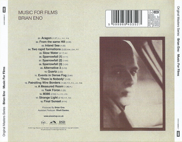 CD Brian Eno – Music For Films