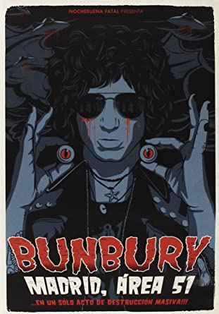 DVD Enrique Bunbury – Madrid, Área 51 (...En Un Sólo Acto De Destrucción Masiva!!!)
