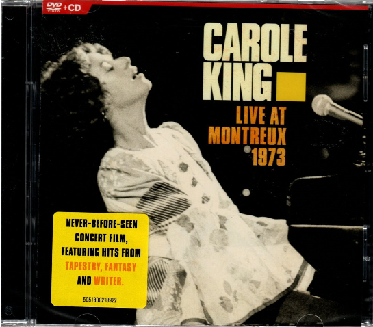 CD + DVD Carole King – Live At Montreux 1973