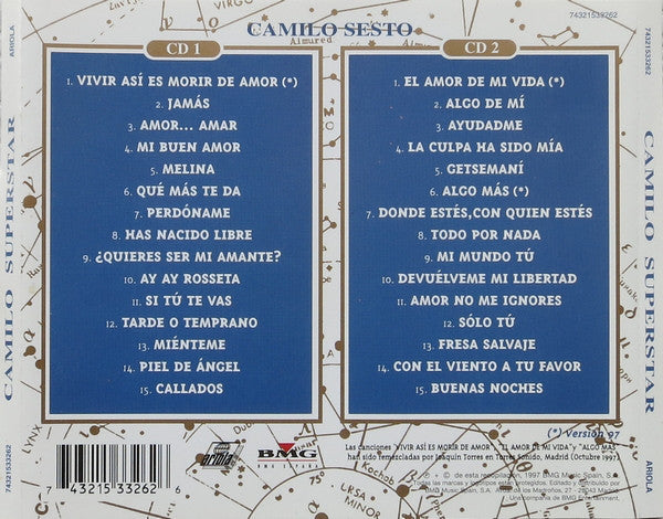 CDx2 Camilo Sesto – Camilo Superstar