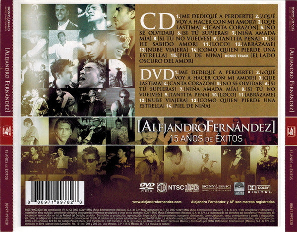 CD Alejandro Fernández - 15 años de éxitos