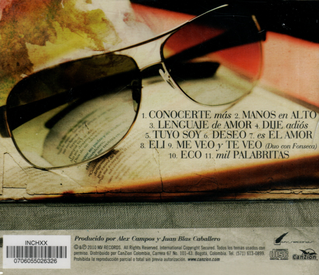 CD Alex Campos - Lenguaje De Amor
