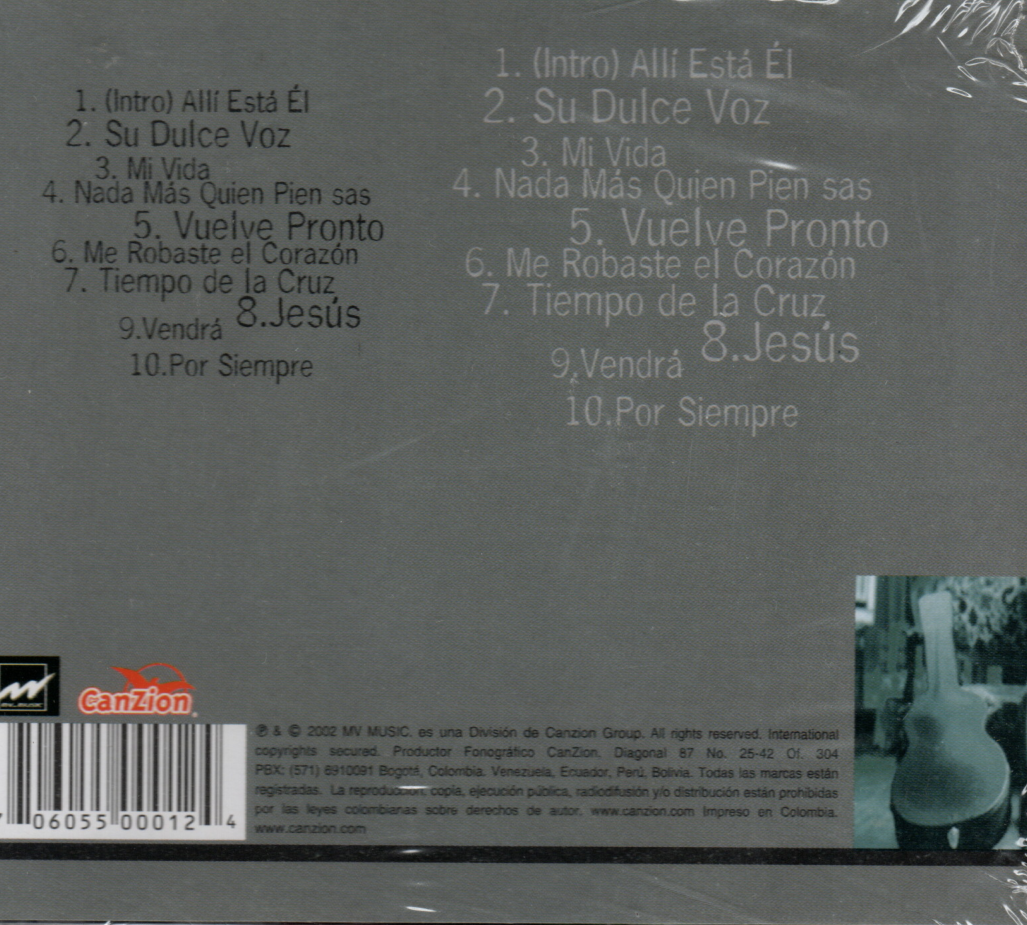 CD Alex Campos - Tiempos De La Cruz. En vivo