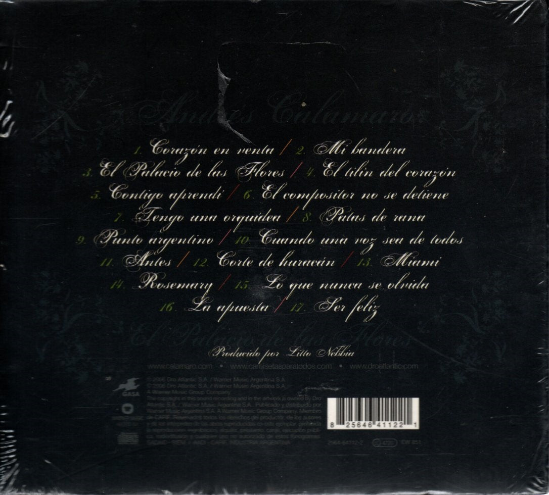 CD Andres Calamero - El Palacio De Las Flores