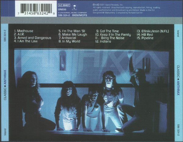 CD Anthrax · Classic Anthrax