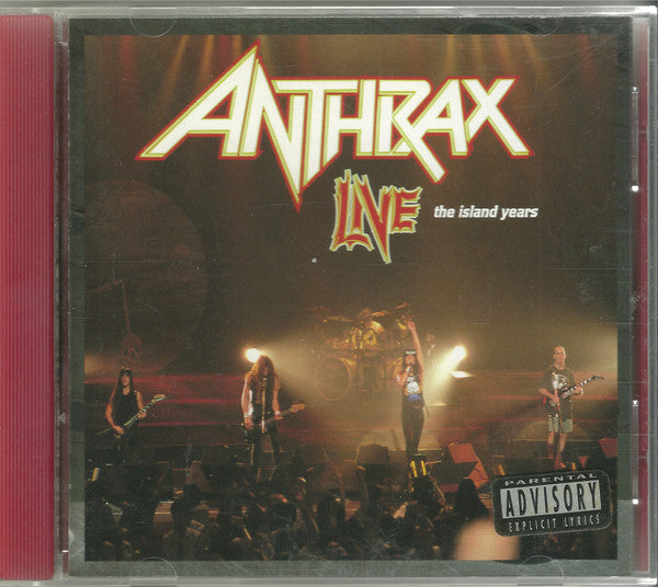 CD Anthrax · Live The Island Years