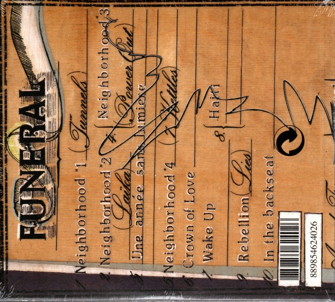 CD Arcade Fire – Funeral