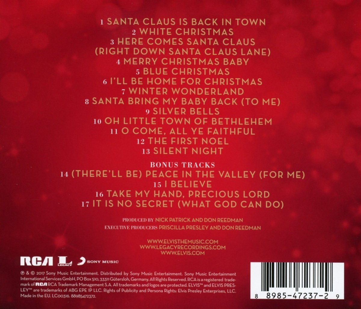 CD Christmas con Elvis y The Royal Philharmonic Orchestra