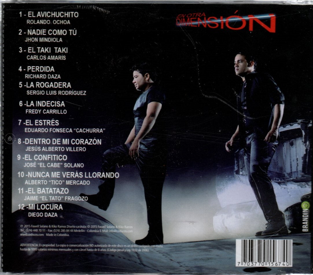 CD Fawell Solano, Kiko Ramos - En Otra Dimensión
