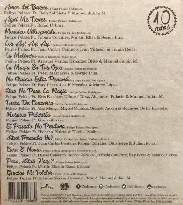 CD Felipe Peláez - Y Sus Amigos