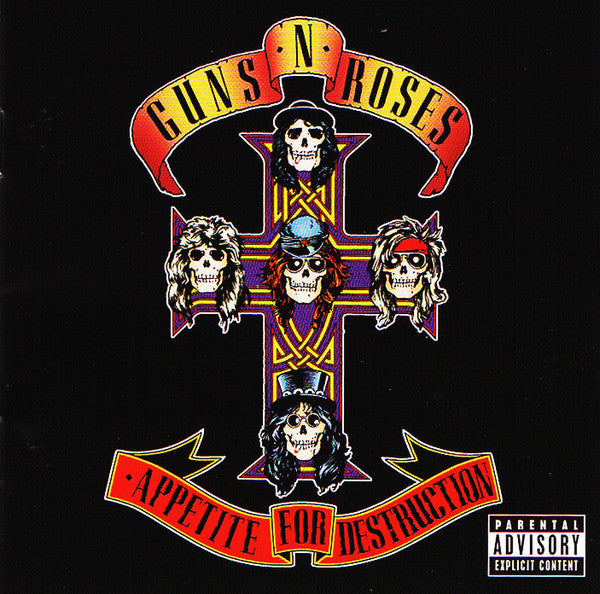 CD Guns N' Roses – Appetite For Destruction
