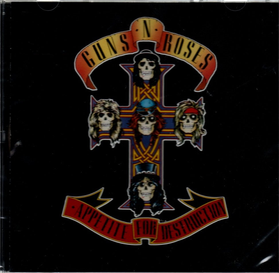 CD Guns N' Roses – Appetite For Destruction