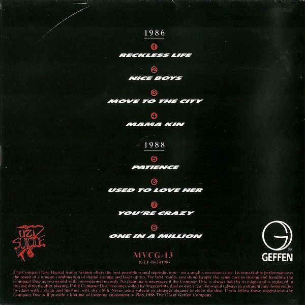 CD Guns N' Roses – G N' R Lies