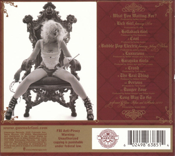 CD Gwen Stefani - Love. Angel. Music. Baby.