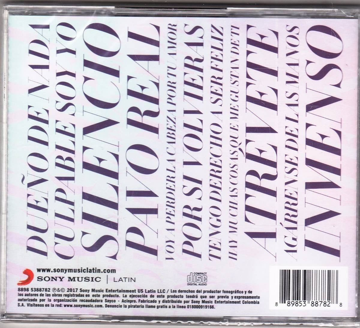 CD José Luis Rodríguez el Puma - Inmenso