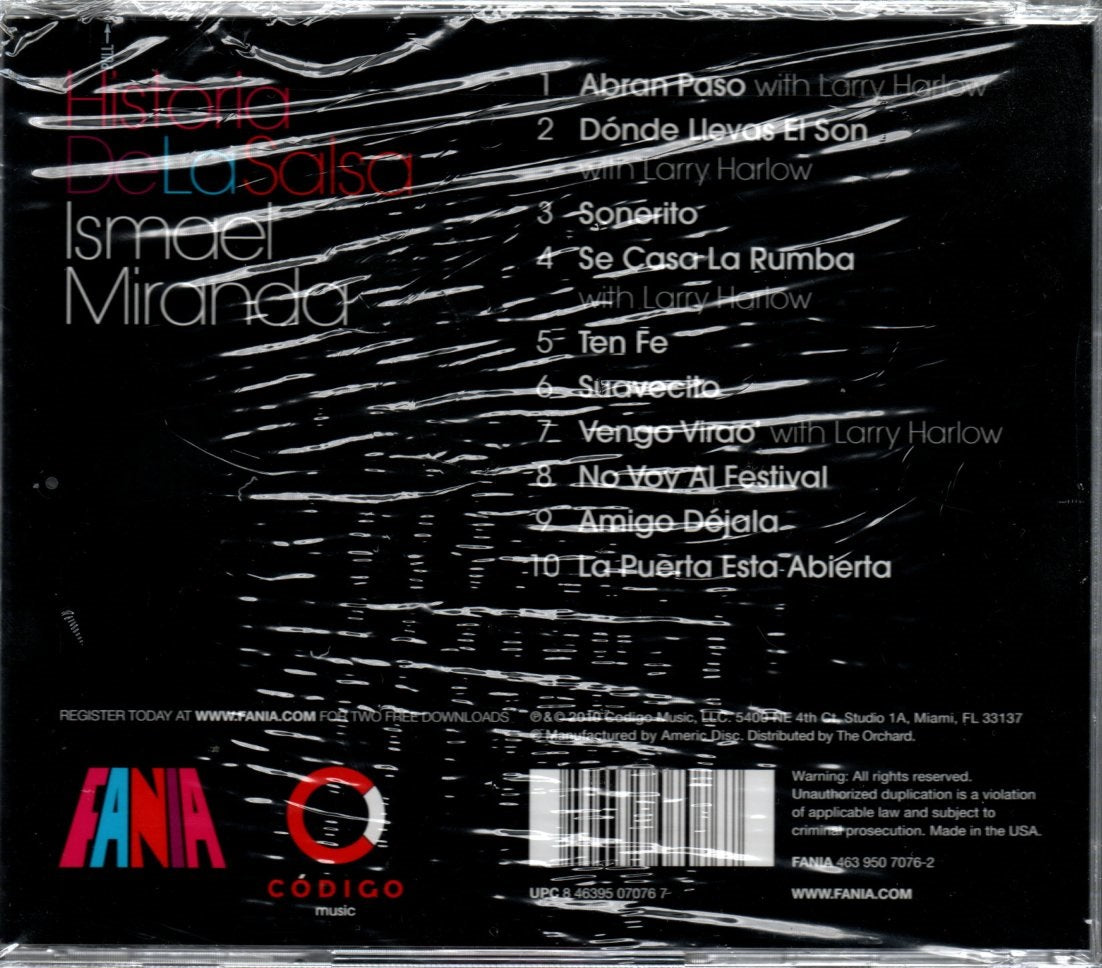 CD Ismael Miranda - Historia De La Salsa