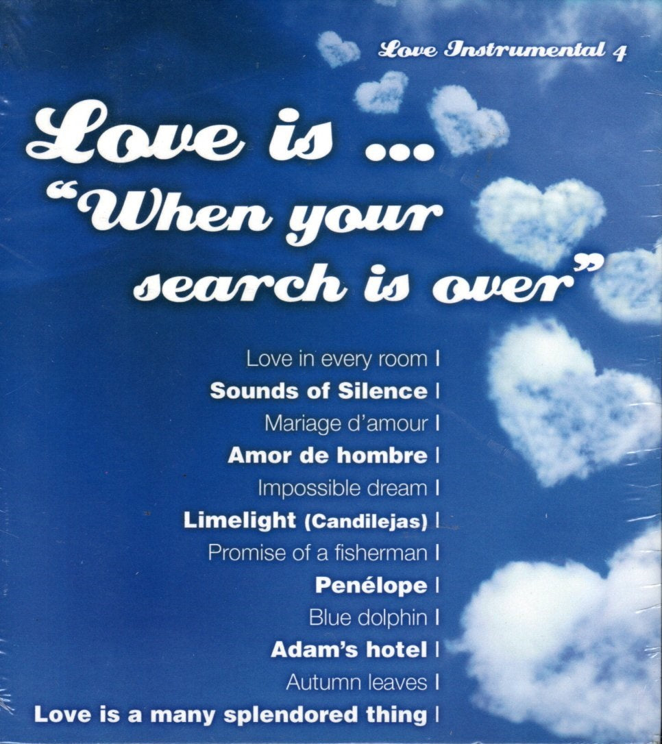 CD Johnny Days Orchestra - Love Instrumental Vol 4