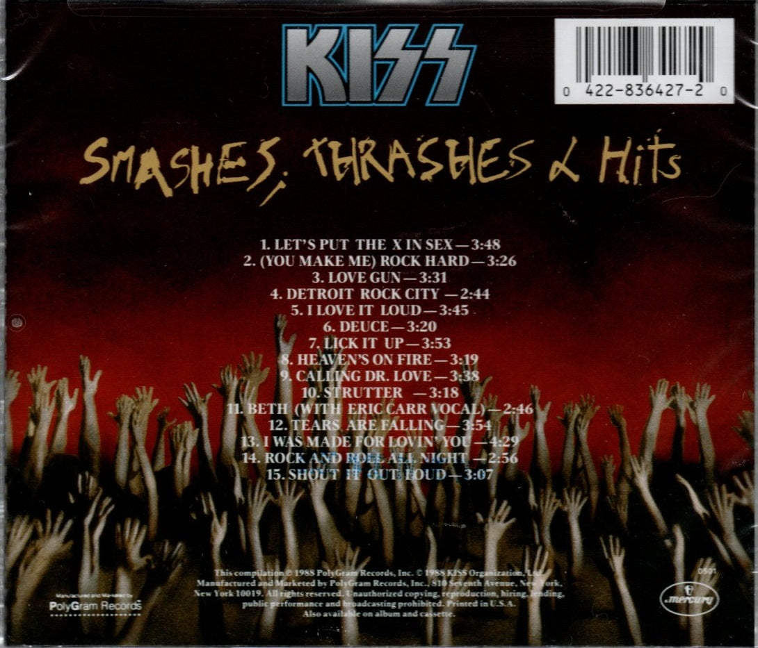 CD Kiss – Smashes, Thrashes & Hits