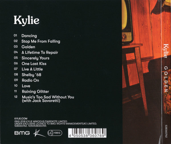 CD Kylie - Golden