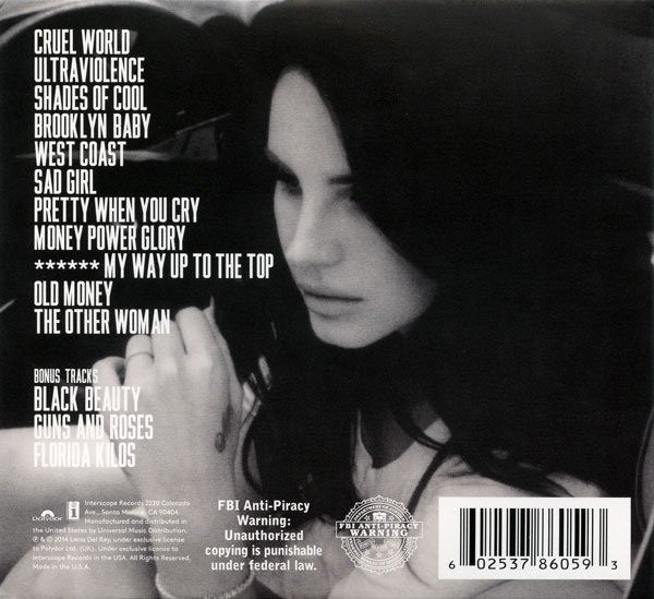 CD Lana del Rey - Ultraviolence Ed Deluxe