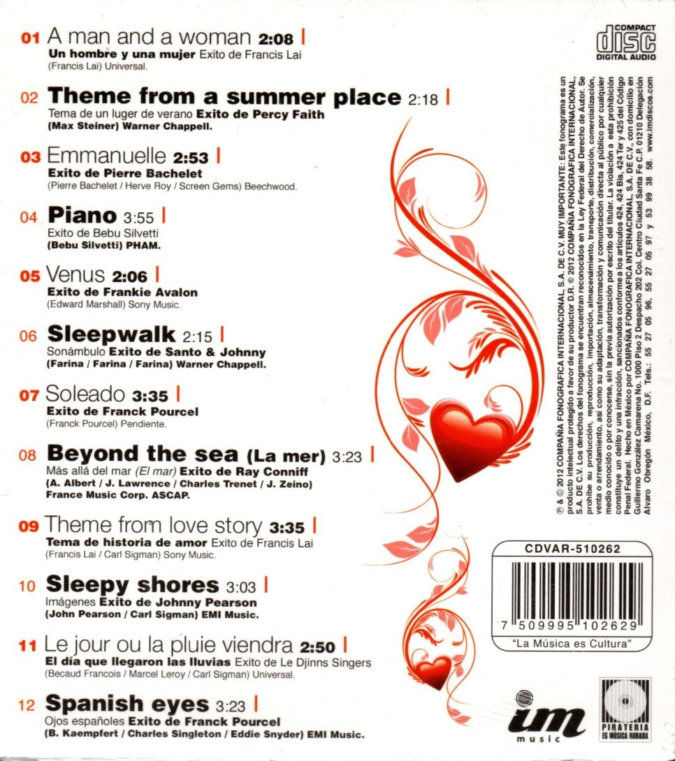 CD Love Instrumental Vol 3