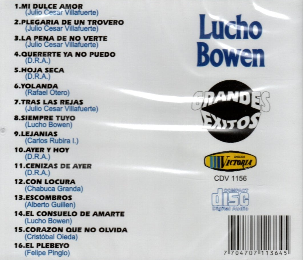 CD Lucho Bowen - Grandes Éxitos