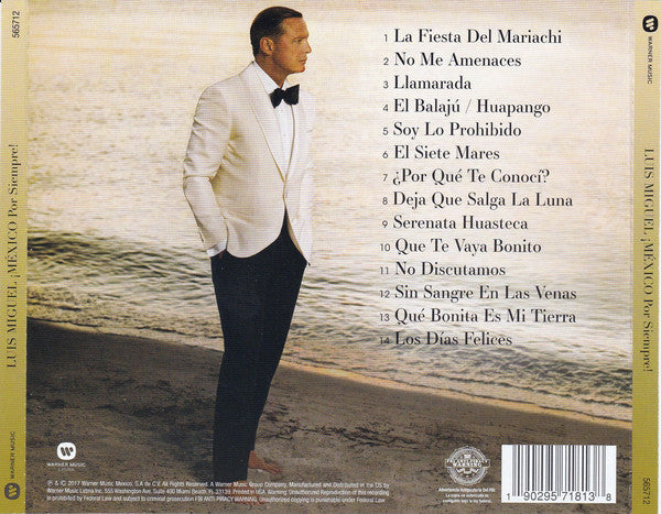 CD Luis Miguel- México Por Siempre