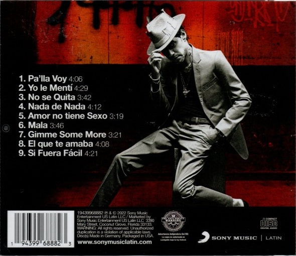 CD Marc Anthony – Pa'lla Voyr