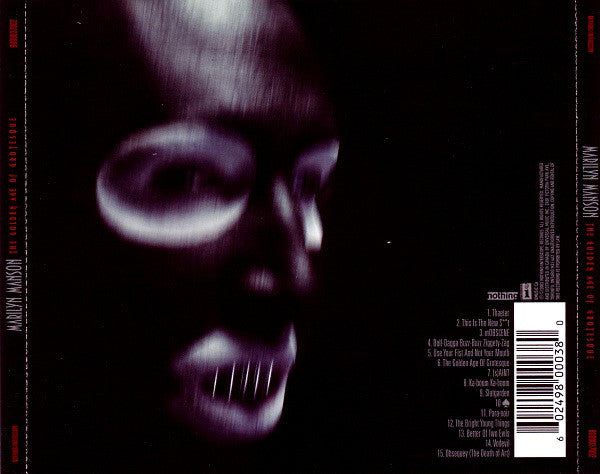CD Marilyn Manson – The Golden Age Of Grotesque