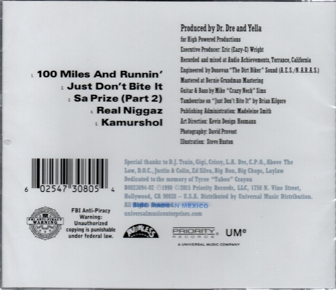 CD N.W.A. – 100 Miles And Runnin'