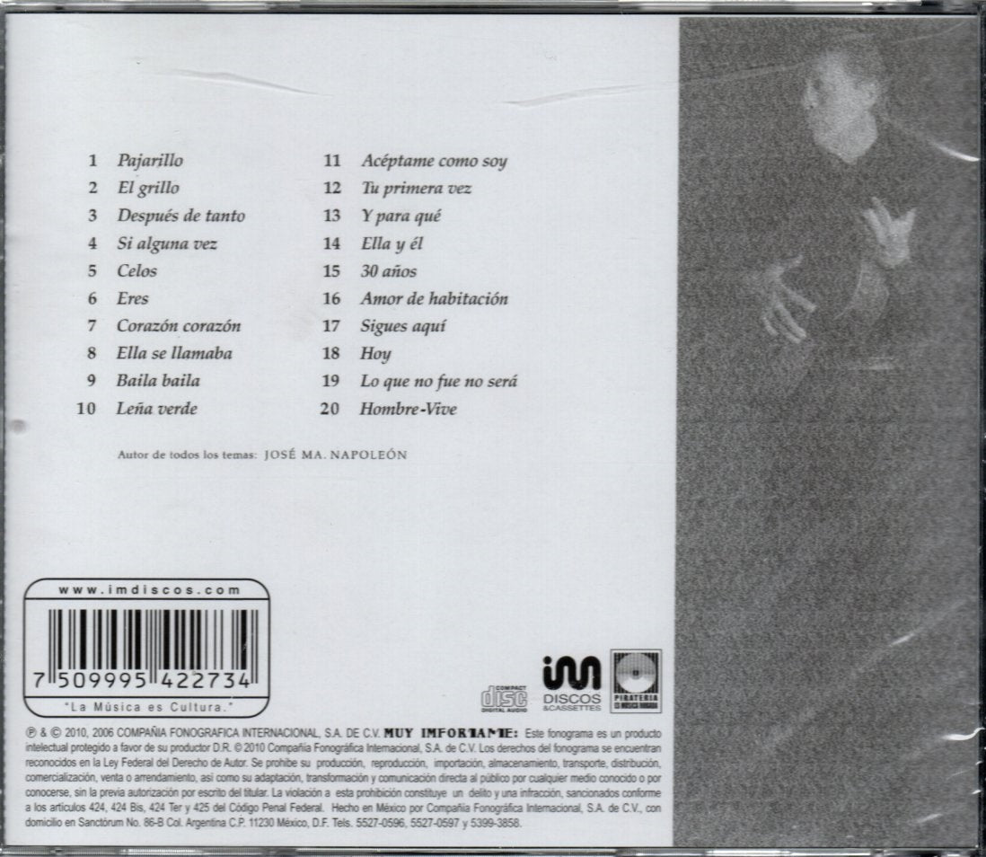 CD Napoleón - El Poeta DE La Canción