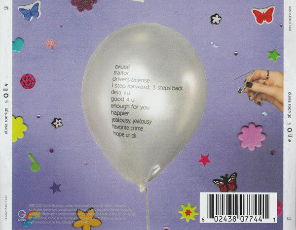 CD Olivia Rodrigo - Sour
