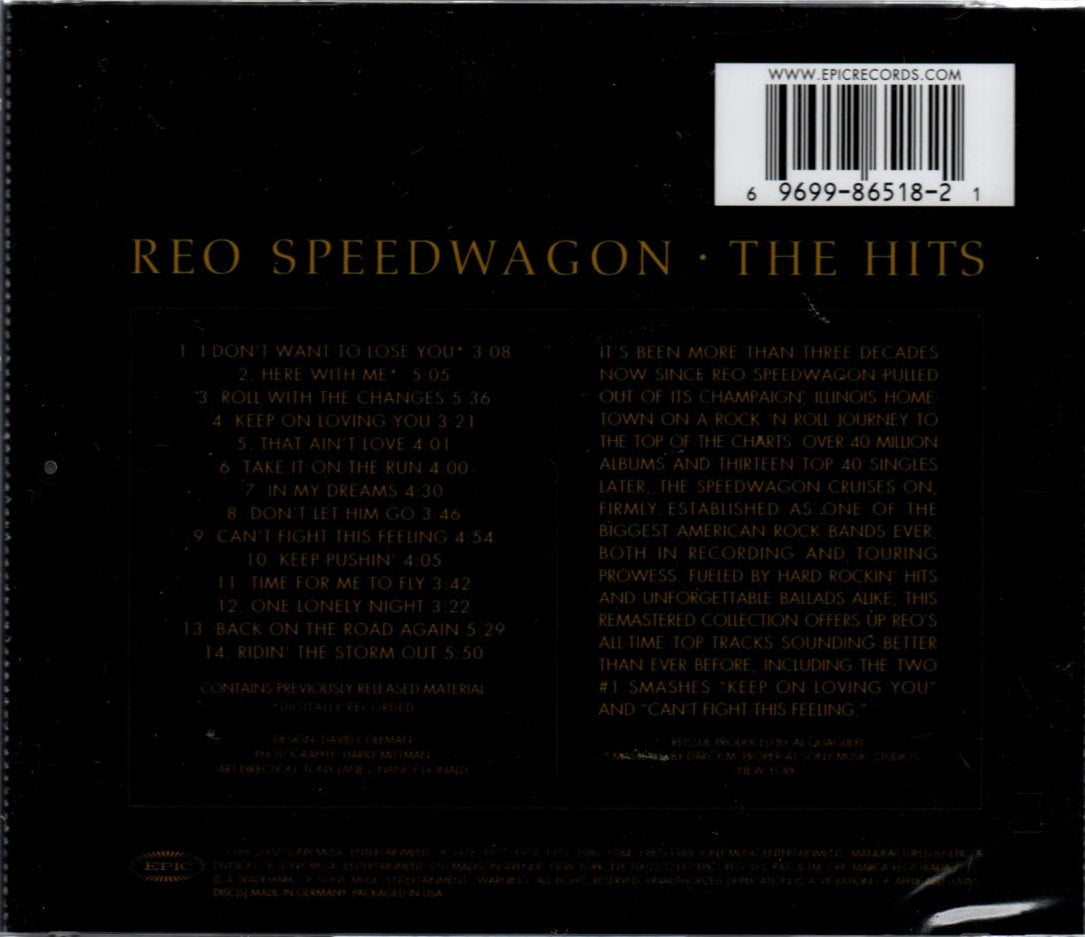 CD REO Speedwagon – The Hits