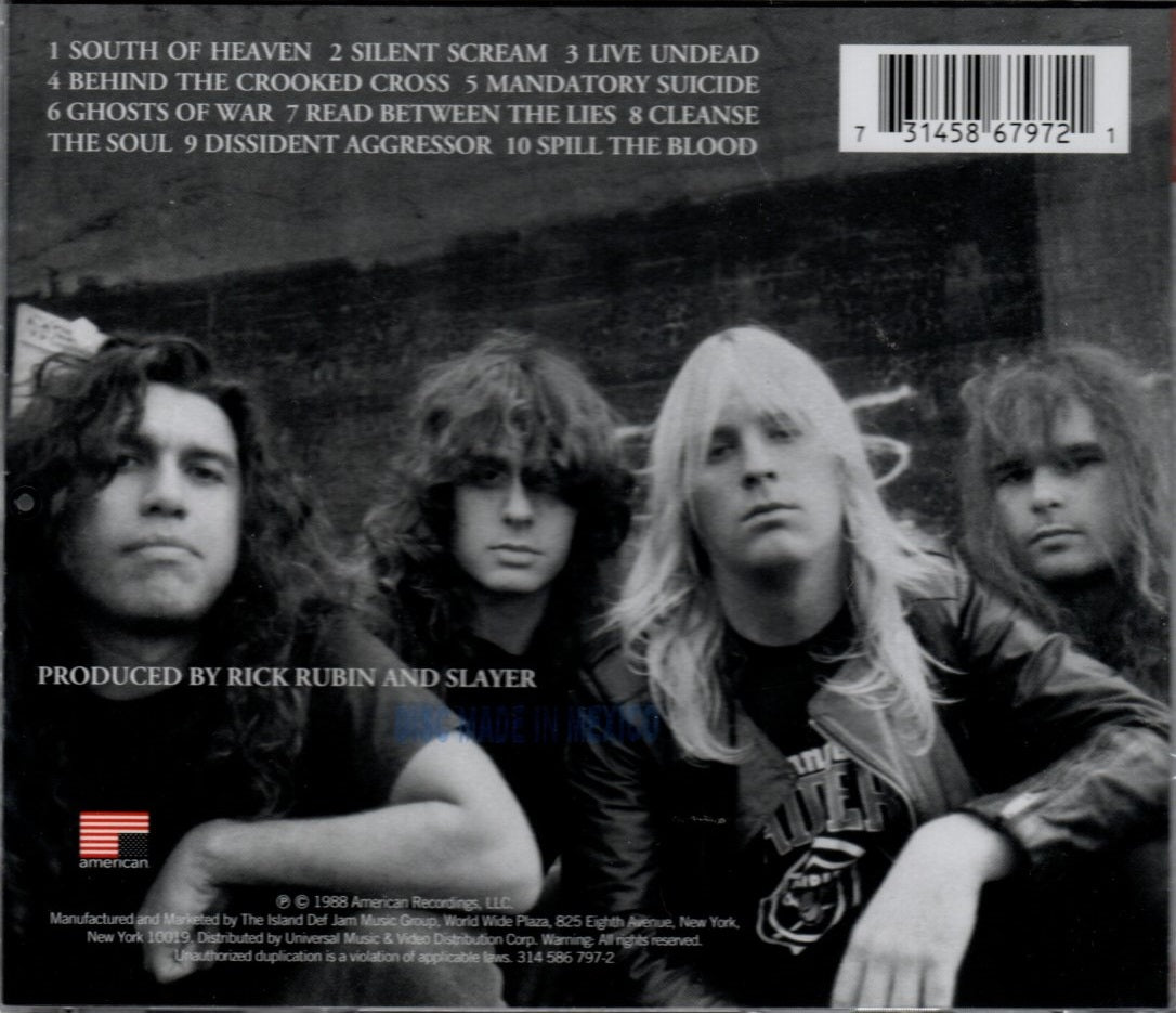 CD Slayer – South Of Heaven