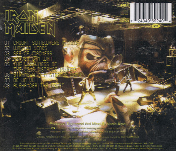 CD Iron Maiden · Somewhere In Time