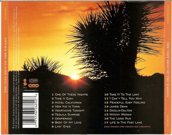 CD Eagles · The Very Best Of The Eagles