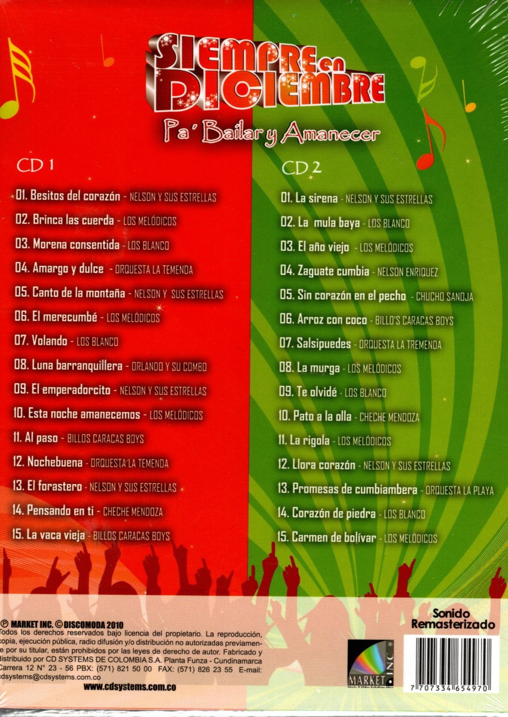 CDX2 Siempre En Diciembre Pa Bailar Y Amanecer